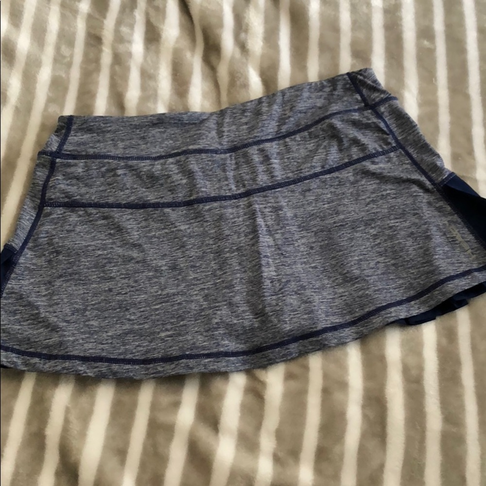 Navy Ruffle Skort - Picture 3 of 5